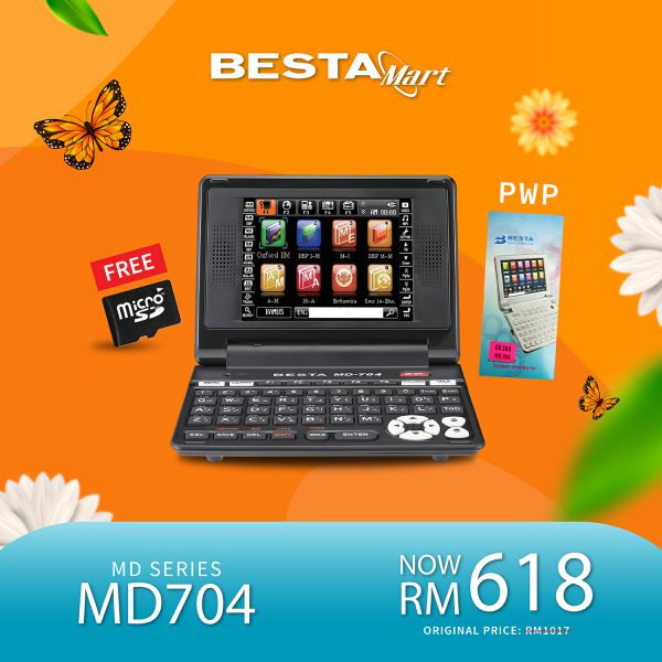 [SPECIAL PACKAGE] MD704 (FREE MICRO-4GB)[Add on Screen Protector PWP RM19]