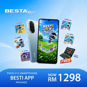 BESTA AI LEARNING TAB (AI 智能学习机) [FREE 3语电脑辞典MD704]
